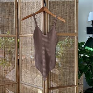 A&F Knit Ribbed Bodysuit